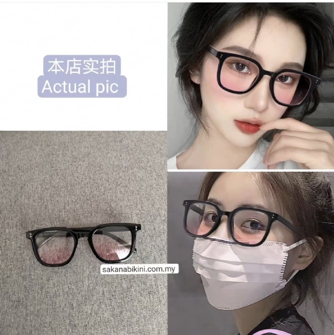 素颜腮红墨镜