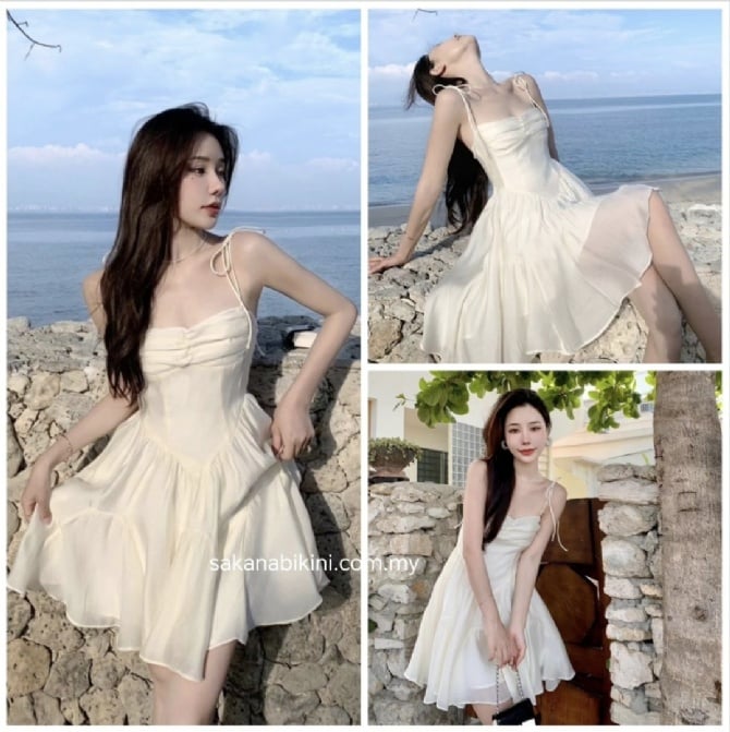 小个子仙女度假裙